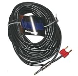 Pair of Banana to 1/4 Speaker Cables - 50 Feet