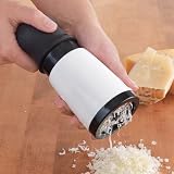 Microplane 48007 Cheese Mill, White and Black