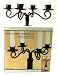 Wine Bottle Stopper Four Arm Taper Candle Holder