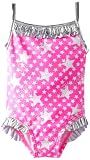 Flapdoodles Girls 2-6X Shiny Star 1 Piece