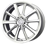 MB Wheels Viper Silver Machined Wheel (17x7.5