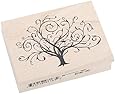 Inkadinkado Wood Stamp, Flourished Fall Tree