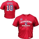 Reebok New York Rangers Marian Gaborik Authentic Team Hockey Heathered Speedwick T-Shirt Small