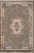 Hand Tufted Rugs: Imperial Beige Wool Rug: 2' x 8' Runner