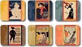 Toulouse Lautrec by Jason by Jason - Set of 6 Coasters