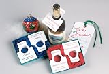 Holiday Bottle Gift Tags (Set of 96) - Baby Shower Gifts & Wedding Favors