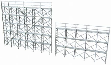 SankeiScaffolding Model Paper Craft Kit - Small, Foldable, Adults