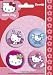 GB Eye Ltd, 4 Badge Pack, Hello Kitty, BP0144