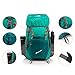 MANSOV Water Resistant Foldable Hiking Backpack Packable Daypack Lightweight Travel Bag (Light Blue, 38L)