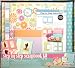 Colorbok Complete 12x12 Scrapbook Kit -1 Hour Finish Step By Step -Spring Stripe