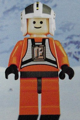 LEGO Star Wars Mini-Figure Wedge Antilles X-Wing Pilot