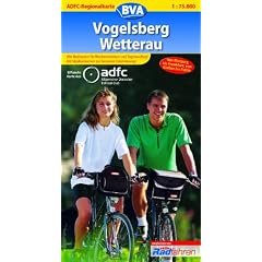ADFC Regionalkarten : Vogelsberg/Wetterau: Alle Radtouren f�r Wochenendtour und Tagesausflug! Mit Stra�ennamen zur besseren Oeientierung!