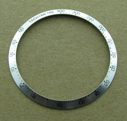 Bezel Insert for Tag Heuer Carrera Watch Silver Part