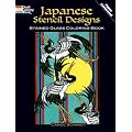 Japanese Stencil Designs Stained Glass Coloring Book