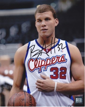 Blake Griffin Autographed/Hand Signed Los Angeles Clippers 8x10 Photo