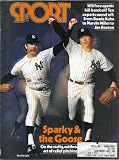 Goose Gossage, Sparkey Lyle (Sport Magazine) (April 1978) (New York Yankees)