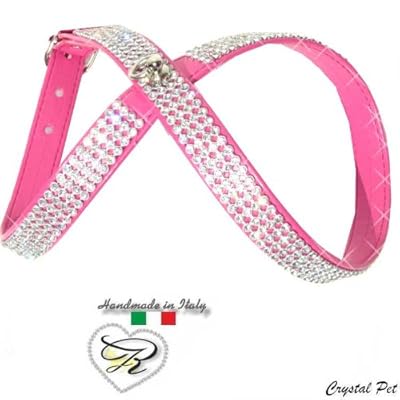 ... Dog Harness Real Crystal Harness Dog Collar Art Leather Nappa Handamde ... Dog Harness Real Crystal Harness Dog Collar Art Leather Nappa Handamde