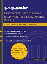 Kaplan PMBR: Multistate Professional Responsibility Exam (MPRE) (Kaplan PMBR Finals)