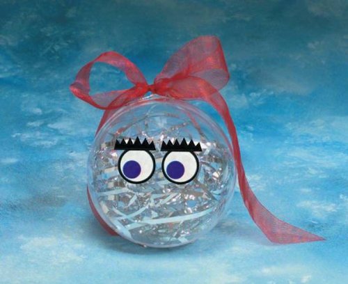 Chenille Kraft Clear Acrylic Globe - 4 Inch Diameter