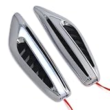 Attractive Transparent White LED Roadster Coupe Turbo Racing Car SUV Truck Air Hood... by Astra Security