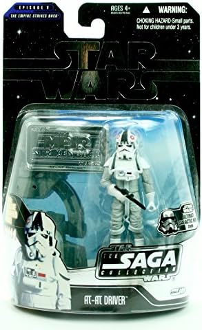 2006 Ultimate Galactic Hunt Chase Piece * AT-AT DRIVER / BATTLE OF HOTH * Star Wars Return of the Jedi The Saga Collection 2006 Action Figure &amp; Exclusive Display Base &amp; Hologram Figure