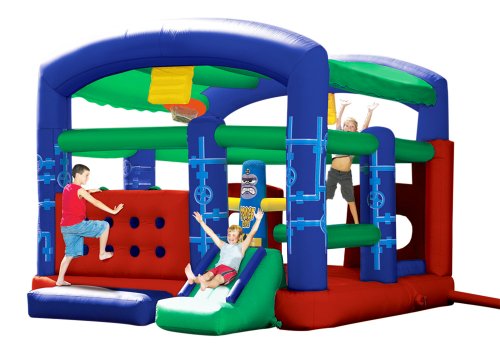 Banzai   Mega Obstacle Course Bouncer