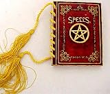 Nemesis Now Pocket Sized Spell Book Red Pagan Wicca