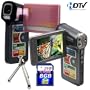 SVP T618 2.7-inch 1280X720p HD Widescreen Pink Digital Video Camcorder (SVP 8GB SDHC Memory Card & Tripod Included)