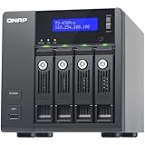 QNAP TS-470 PRO 4-Bay iSCSI NAS SATA 6G 2LAN 10GbE-ready LCD HDMI local display
