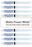 8 Large 10ml Syringes of Professional 35% Teeth Whitening Gels - Optimized Formula By Watts Power White
