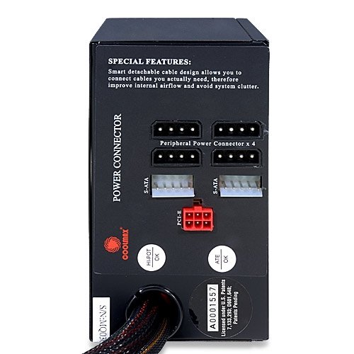 Coolmax Power Supply CoolMax USA 14738 9