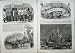 1856 Cathedral Basil Moscow Kremlin Firemen Russia Art