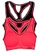 XOXO Juniors 2 Pack Sports Bra with Removable Pads and Cutouts