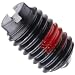 Jergens 10910 Steel Ball Plungers, Low Carbon Steel, 3/8-16 Thread, With Locking Element