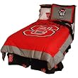 NC State Reversible Comforter Set - - North Carolina State Wolfpack