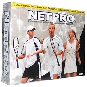  Netpro Premier Edition Tennis Display Box