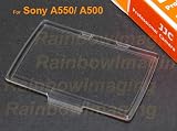 Janco Hard LCD Cover Screen Protector for Sony Alpha A500 A550 Digital SLR Cameras replace SONY PCK-LH6AM