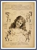 Historic Framed Theater Poster (M), JH La Pearls combination of sure hits