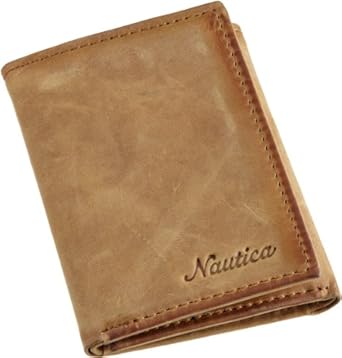 Nautica Men's Centerboard Trifold Wallet