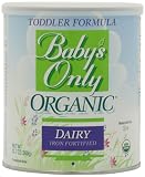 Babys Only Organic Toddler Formula, Dairy Iron Fortified, 12.7-Ounce Canisters (Pack of 3)