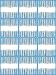 Reusable Vinyl Drink Labels - Holiday Stripe Blue and Silver Theme By MyDrinkLabel
