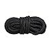 xhorizon TM FL1 10 Pcs Under Bed Bondage Kit Restraints Love Soft Cuff Bracelets Set (Black)