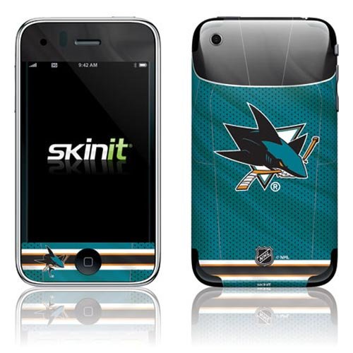 Skinit San Jose Sharks Home Jersey Vinyl Skin for Apple iPhone 3G / 3GS