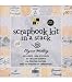 Scrapbook Kit In A Stack 8''X8''-Elegant Wedding