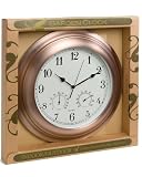 Toland, Copper Clock, 16 x 16 x 2.5, #10242