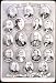 The first presidents of the Church of Jesus Christ of the Latter Day Saints (Reprint measured in inches 16 x 24)