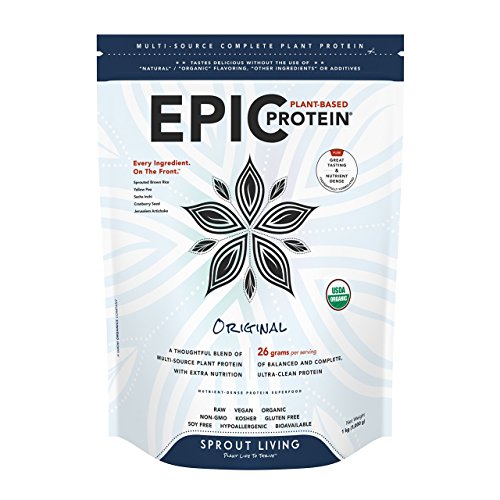 Sprout Living Epic Protein Powder, Original, 2.2 lb Sprout Living Epic Protein Powder, Original, 2.2 lb
