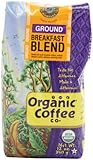 The Organic Coffee Company Ground Breakfast Blend, 12-Ounce Bags (Pack of 2)