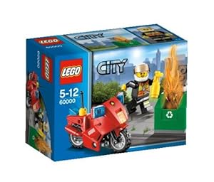 LEGO City Fire 60000 - Motocicletta dei Pompieri