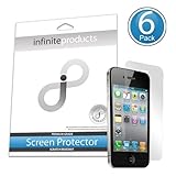 Infinite Products DeflectorShield Screen Protectors for iPhone 4 (6 Pack) A ....